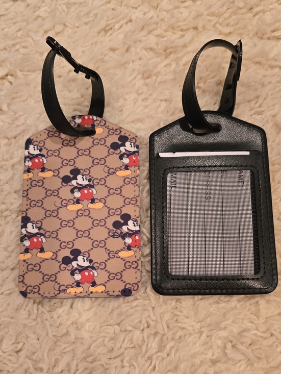 Accessories - Luggage Tag With Black Strap